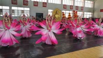 國家藝術基金2017年度傳播交流推廣資助項目大型雜技樂舞劇《敦煌神女》投入排練準備啟動新一輪巡演